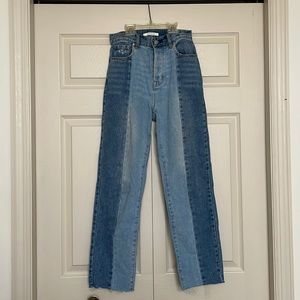 Pacsun High-Rise Two-Toned Jeans